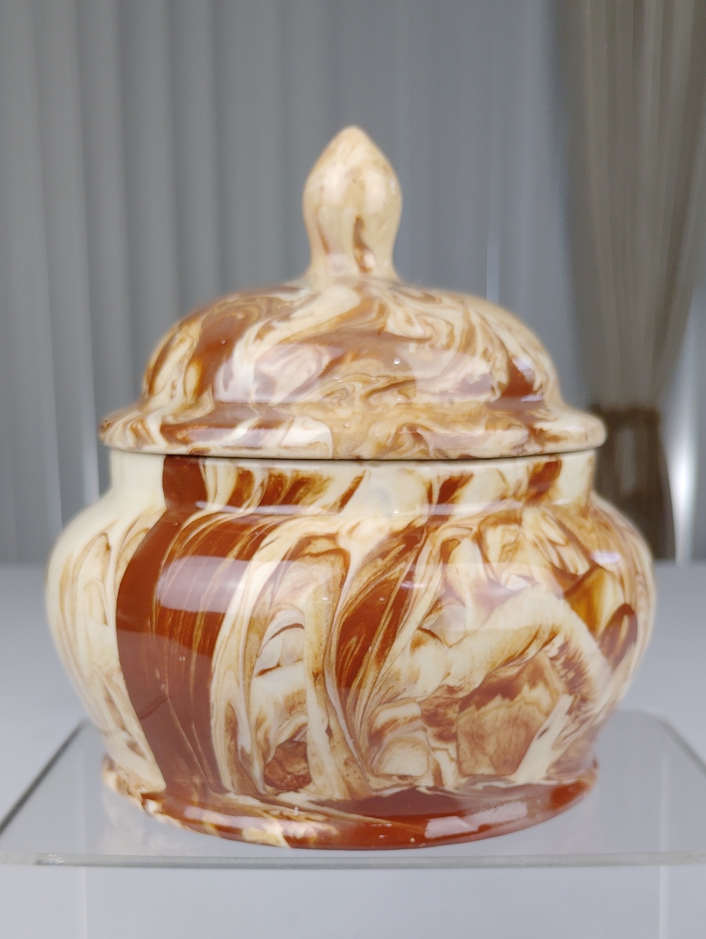 Margie Of Alaska Native Clay Jar.